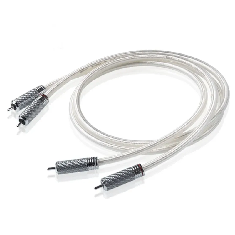 signature Version Stereo RCA Cable High-Performance Premium Hi-Fi Audio 2rca to 2rca Interconnect Cable