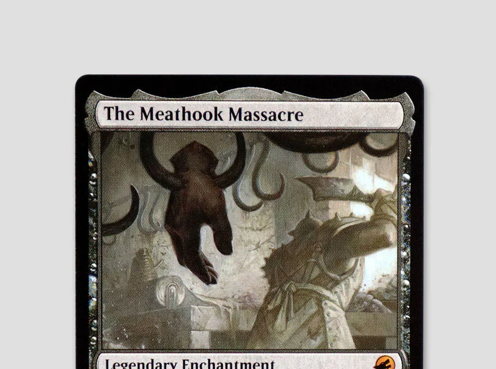 

The Meathook Massacre TCG Magical Proxy Cards Game Quality Proxy Gathering Board Playing Game Trading Cards Proxy