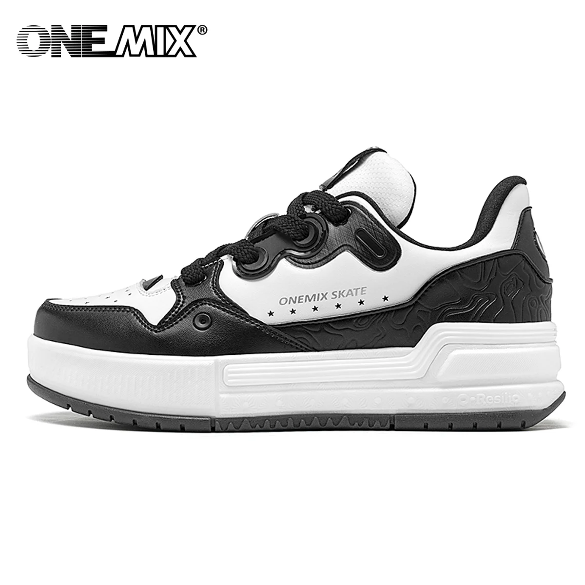 ONEMIX Board Shoes For Men and Women, Breathable And Shock-absorbing Bread Shoes Outdoor Thick Soled Versatile And Lightweight