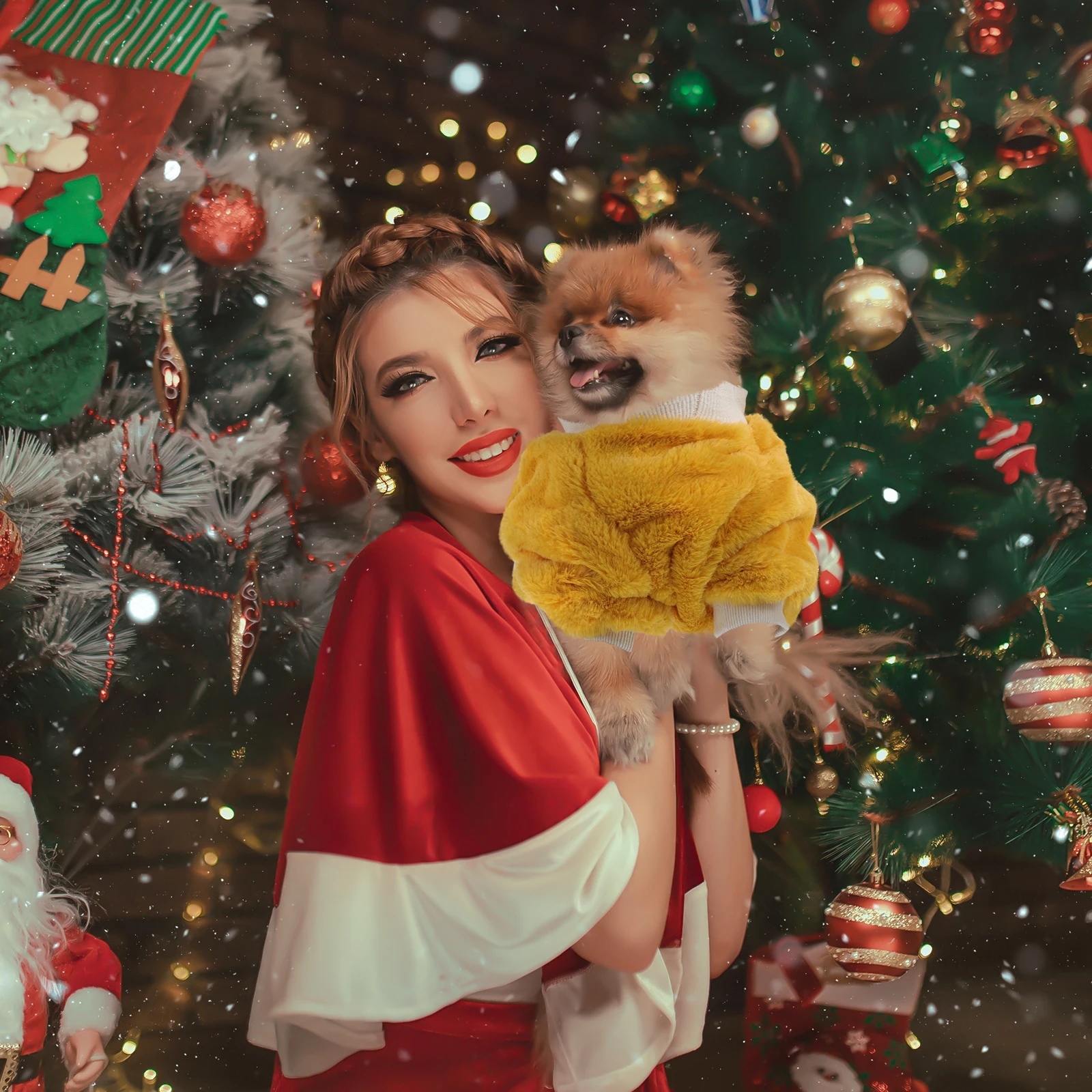 

Stylish Dog Costume Comfortable and Breathable Lightweight Design Easy to Put on Small Pets Clothing Party Gift