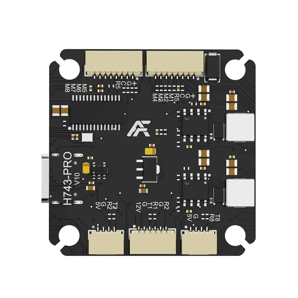 BoMaSAXISFLYING H743 PRO Flight Controller ICM-42688 Dual Gyro BEC 4-8S 30.5x30.5mm/M3 For Manta 5 SE V2 RC FPV Racing Parts