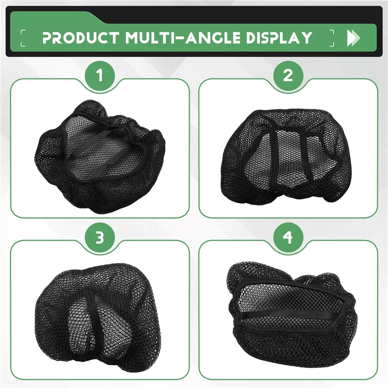 最先端のオートバイ保護クッションシートカバー 3D ネットシートカバー CFMOTO 700MT 生地サドルシートカバー