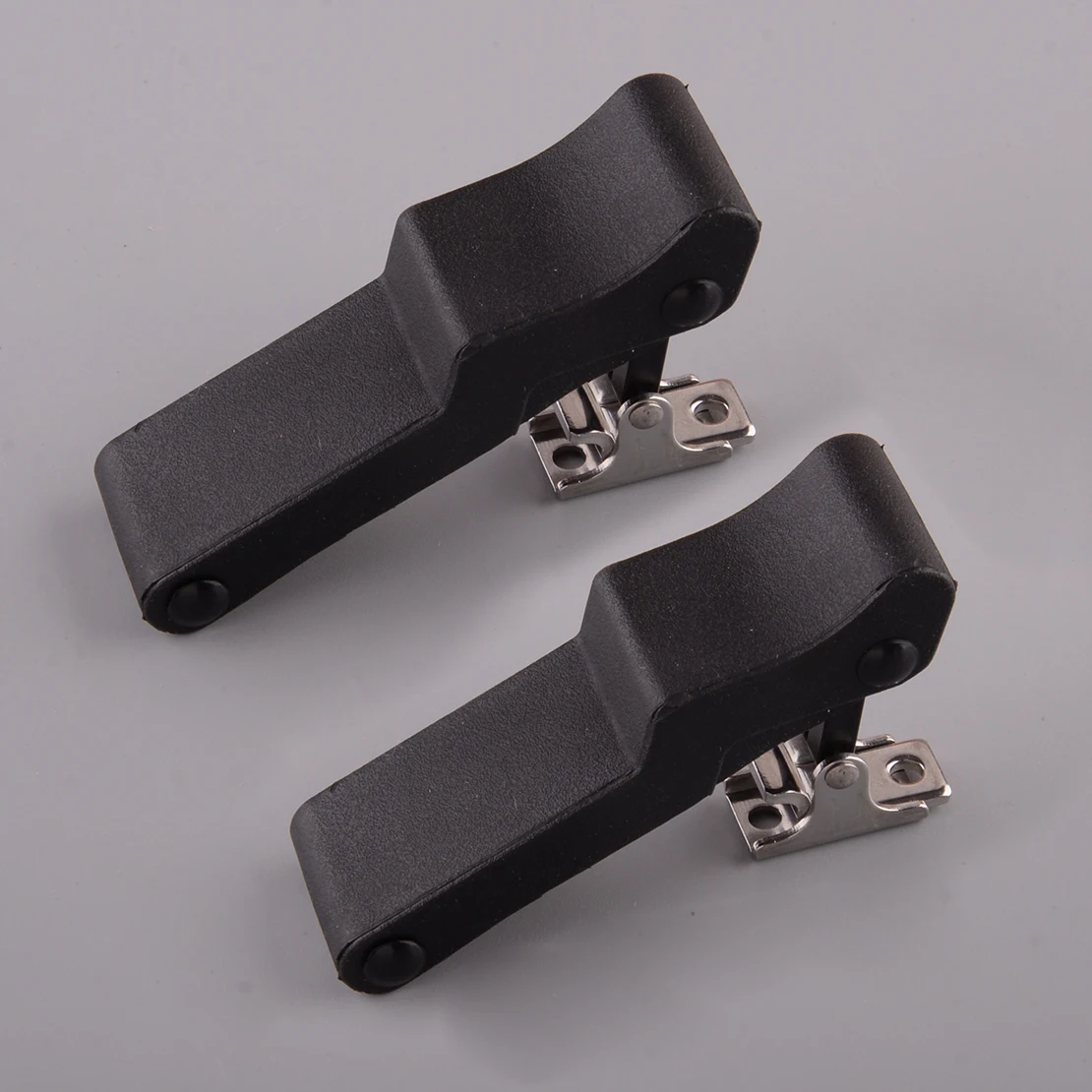 

F2S-U264L-01-00 2Pcs Multi-function Compartment Box Hatch Lock Latch Clamp With Stainless Steel Keeper & Bracket For Motorcycle