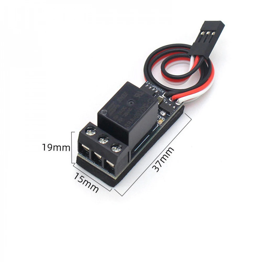 Single Channel 135mA PWM Relay Switch RC Receiver Wireless On Off Module 4.8-10V BEC 1000-2000us Signal for RC Car Boat Plane