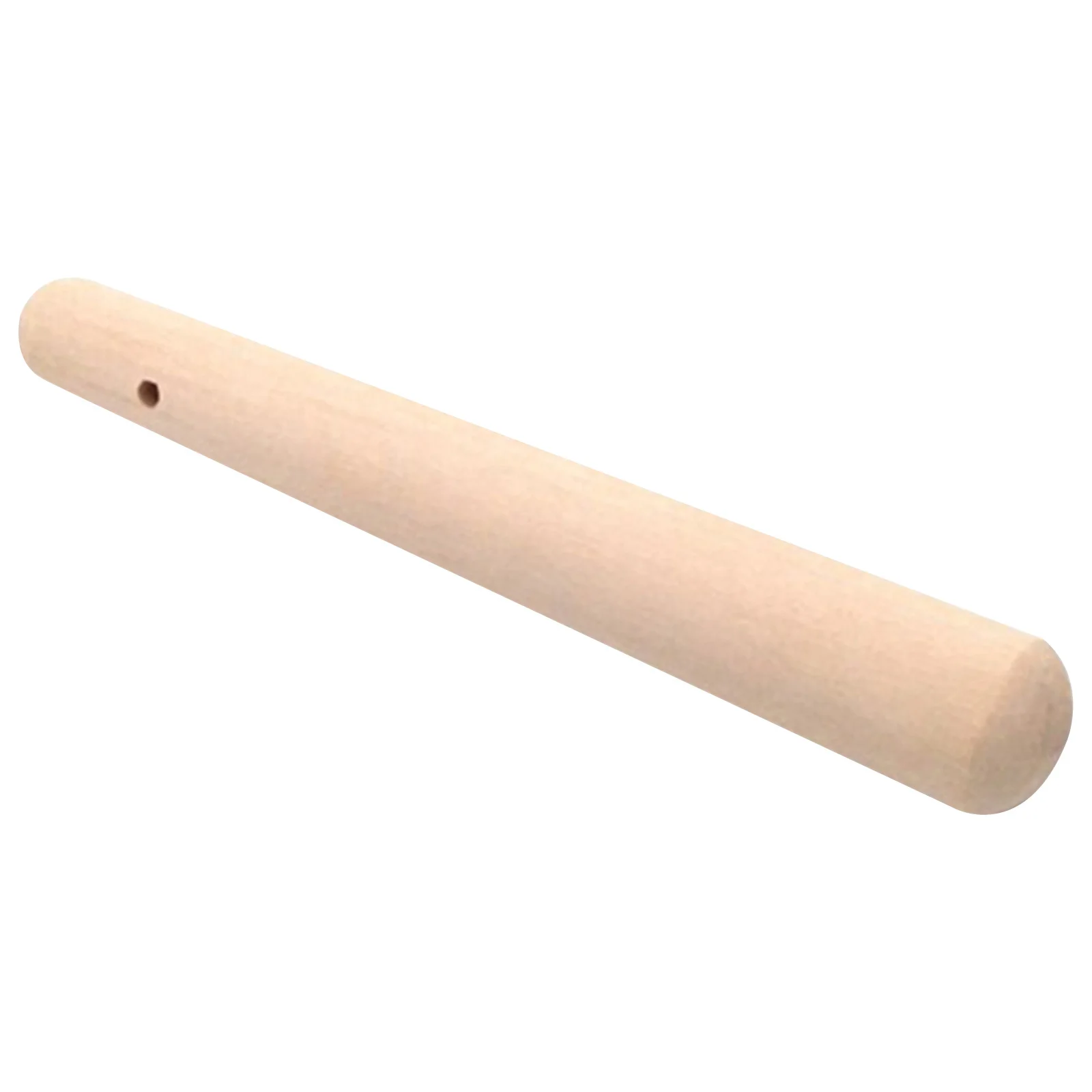 

1Pcs Baby Wooden Food Muddler 150x21mm Natural Wood Pestle Ergonomic Design for Toddler Eating Wooden Muddler Grinding Rod