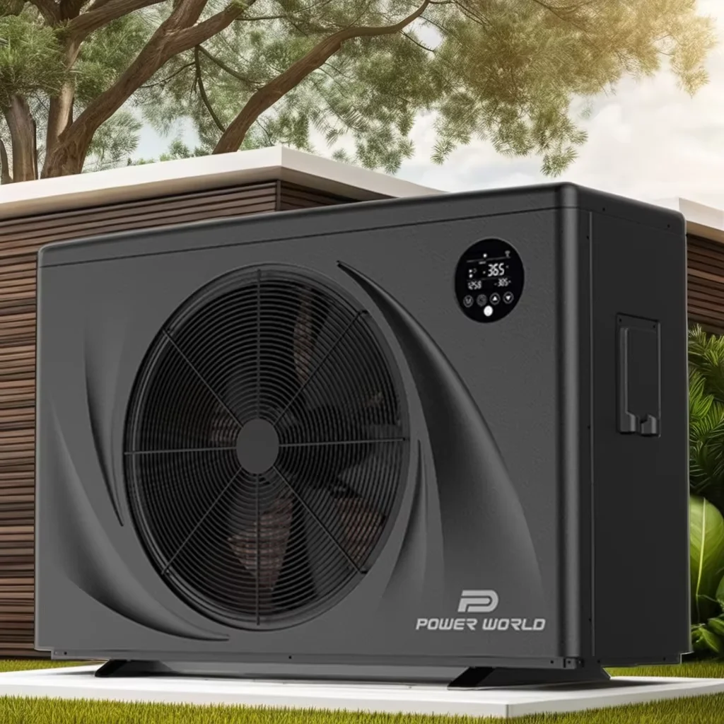 

R32 ABS пластик природный газ нагреватель бассейна 60 кВт тепловой насос для бассейнов