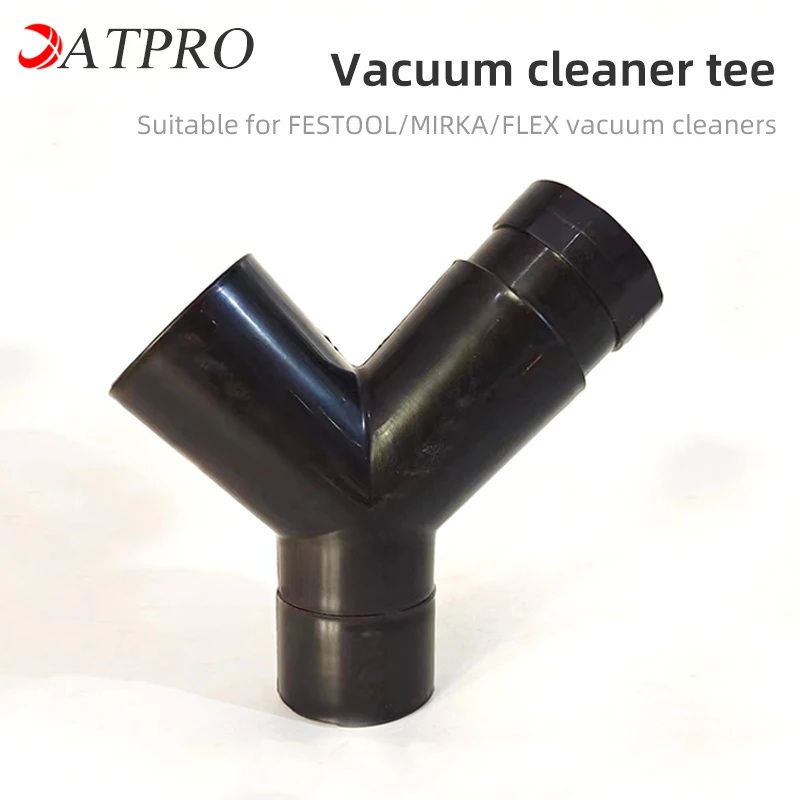 Suitable For FESTOOL/MIRKA/FLEX Vacuum Cleaner Tee Pipe Joint Dust Bucket One Tow Two Pipe Joint