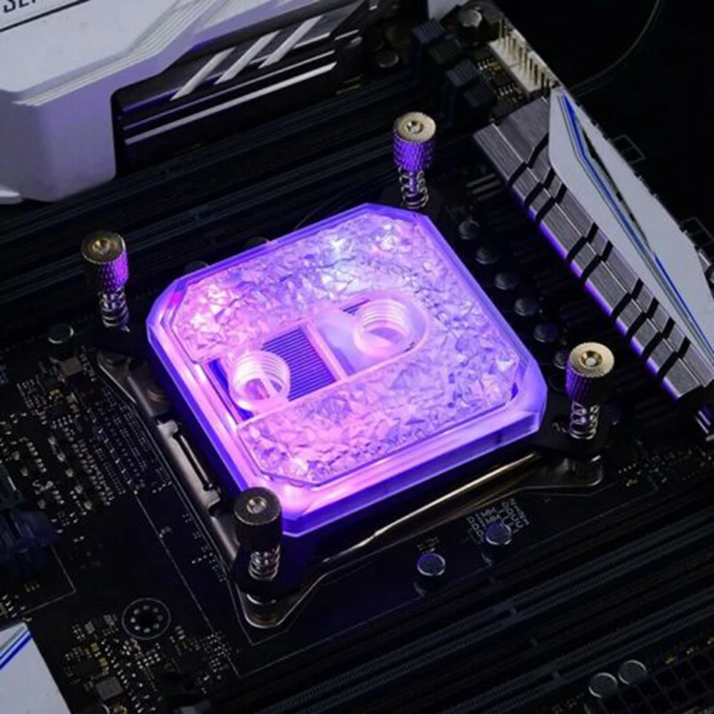 CPU Water Cooling Block 5V RGB for Intel LGA1150 1151 1155 1156 1366 2011