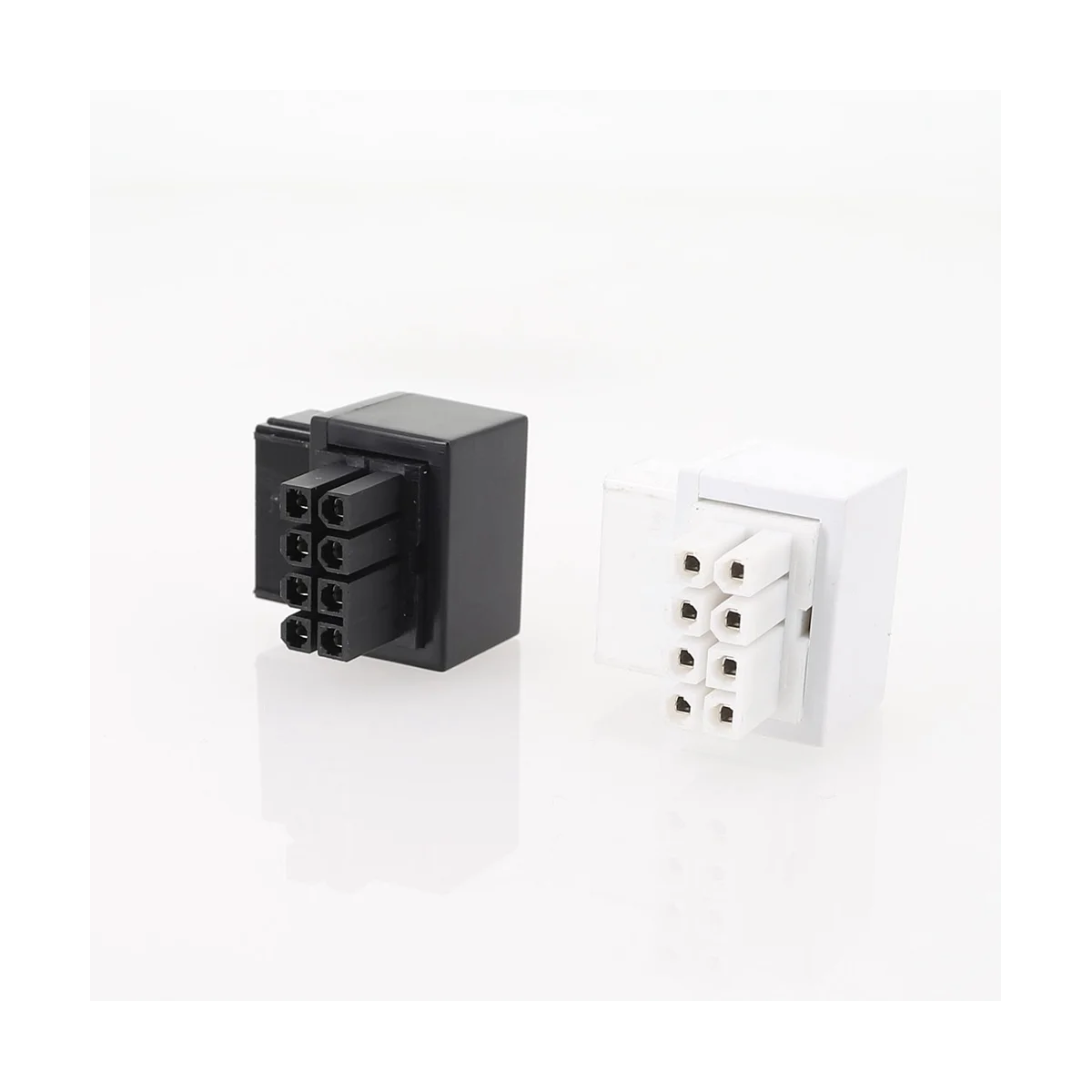 محول طاقة ATX ذكور وإناث ، موصل توجيه طاقة GPU لرسومات أجهزة سطح المكتب ب ، بزاوية 90 درجة إلى 8 دبوس ذكور ، 5