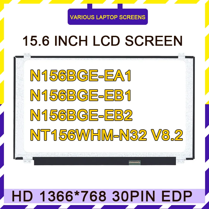 tela slim laptop 30pins display matrix n156bga ea3 n156bge ea1 n156bge eb1 n156bge eb2 nt156whm n32 v82 15 polegada edp 01