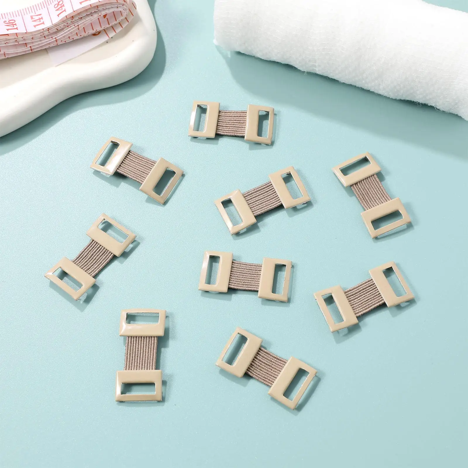 

Aluminum Buckle Bandage Grab Clips for Bandages Grips Medical Plastic Wrapping Clamp Elastic Supvox to Fasten