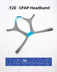Headgear for F20, Comfortable Cpap Headgear Strap for AirFit F20 / AirTouch F20, Adjustable F20 Headgear for F20