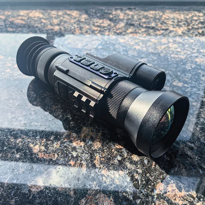 Thermal Scope for Hunting With Ranging Video Rec Wifi Optic Zoom Support OEM Thermal Device Sight Thermal Scope 640 for Hunting