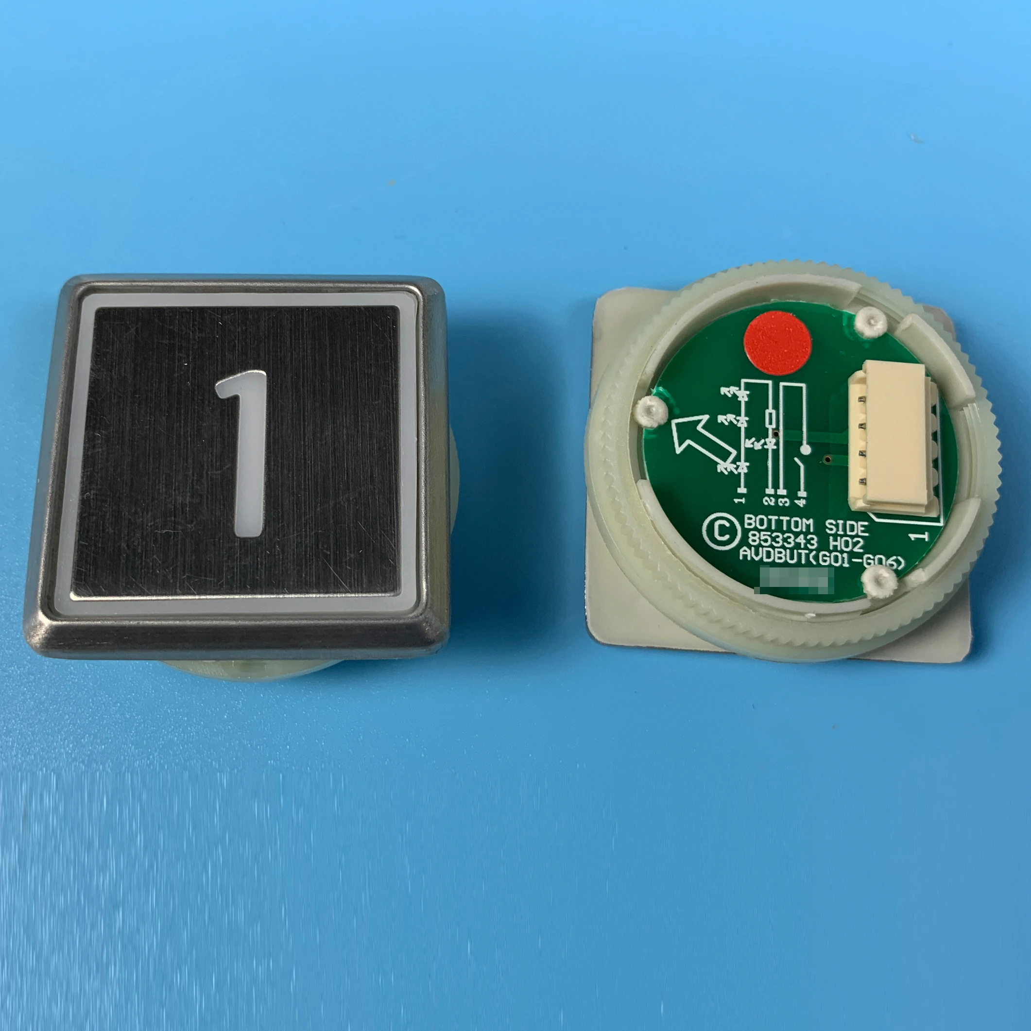 

KDS300 853343H02 KM851942G03 Button Elevator Button Elevator Parts