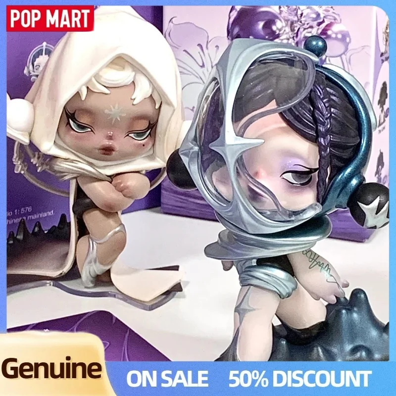 POP MART SKULLPANDA The Sound Series Blind Box Cute Anime Figure Mystery Box Guess Bag Doll Desktop Ornamentsdel Girls Toys Gift