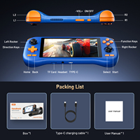 Kinhank K56 Android 14 portable gaming console with 5.5-inch touchscreen and over 50 retro video game emulators for DC/MAME/SS