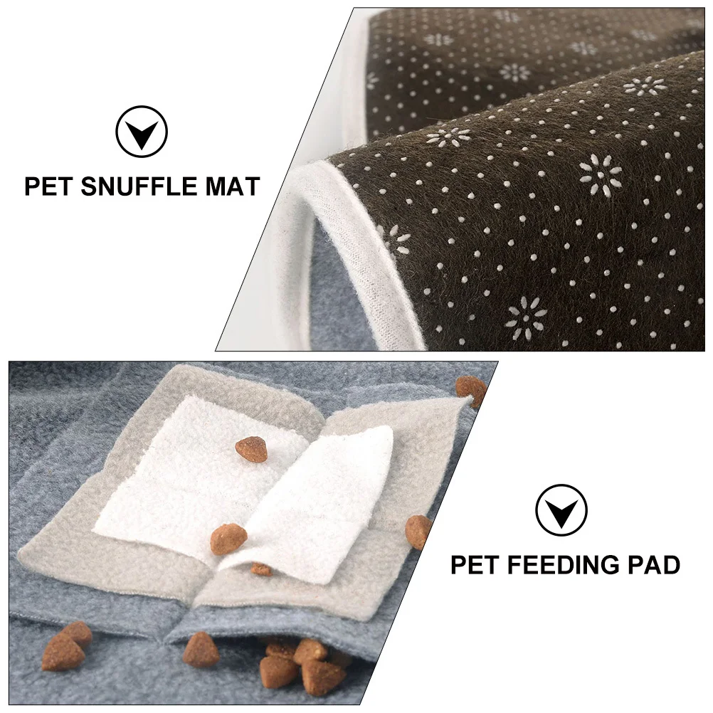

1pc Dog Training Mat Slow Food Feeding Pad For Small Medium Large Dogs Pet Sniff Smell Activity Mat Digestive Support