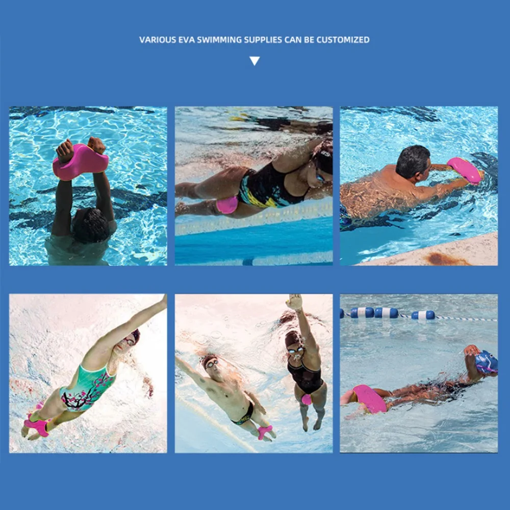 Swimming Pull Float Swimming Correction Training Eight-Character Leg Board Adult Children Eva Swimming Board A