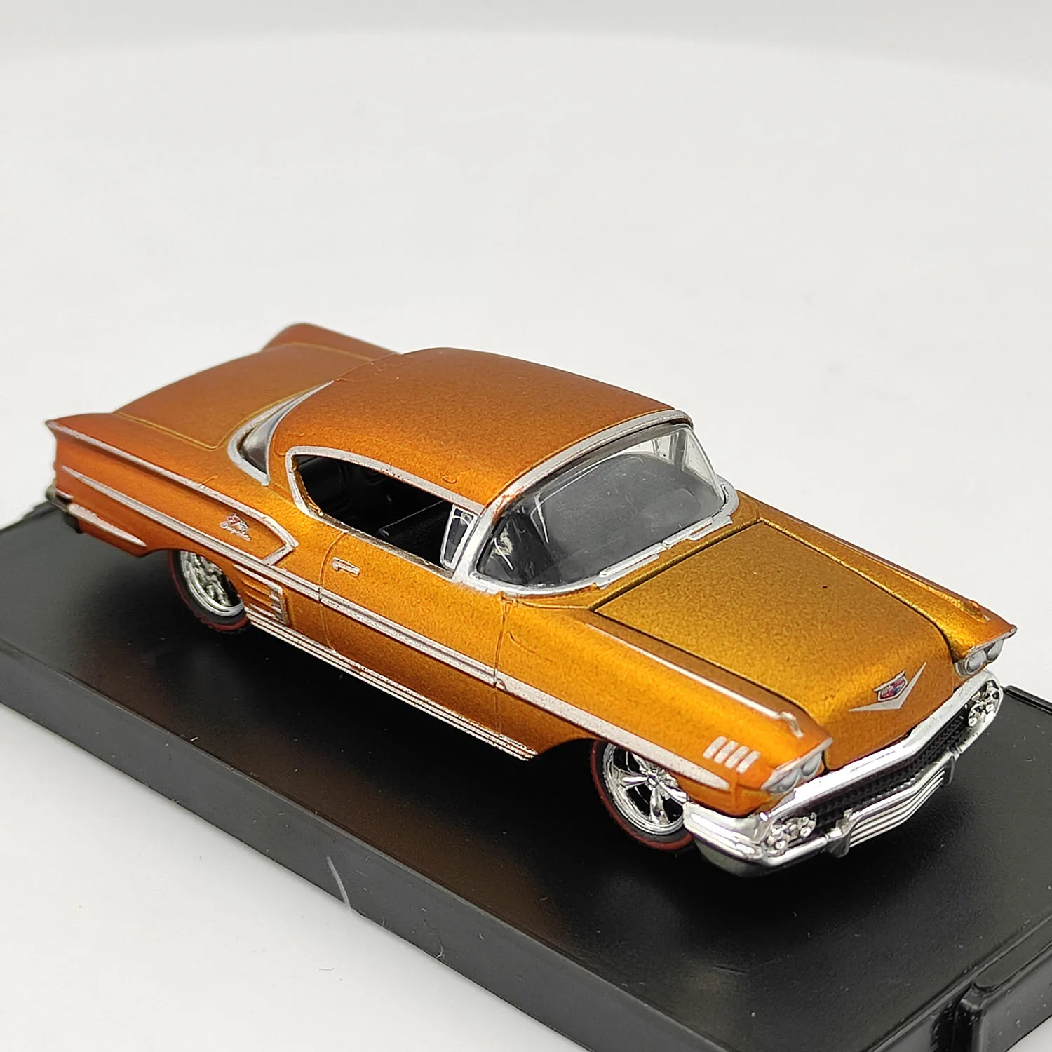 

Литой под давлением M2 масштаб 1/64 1958 Chevrolet Lmpala, модель автомобиля из сплава, Коллекционная игрушка, подарок, сувенир, украшение для дисплея