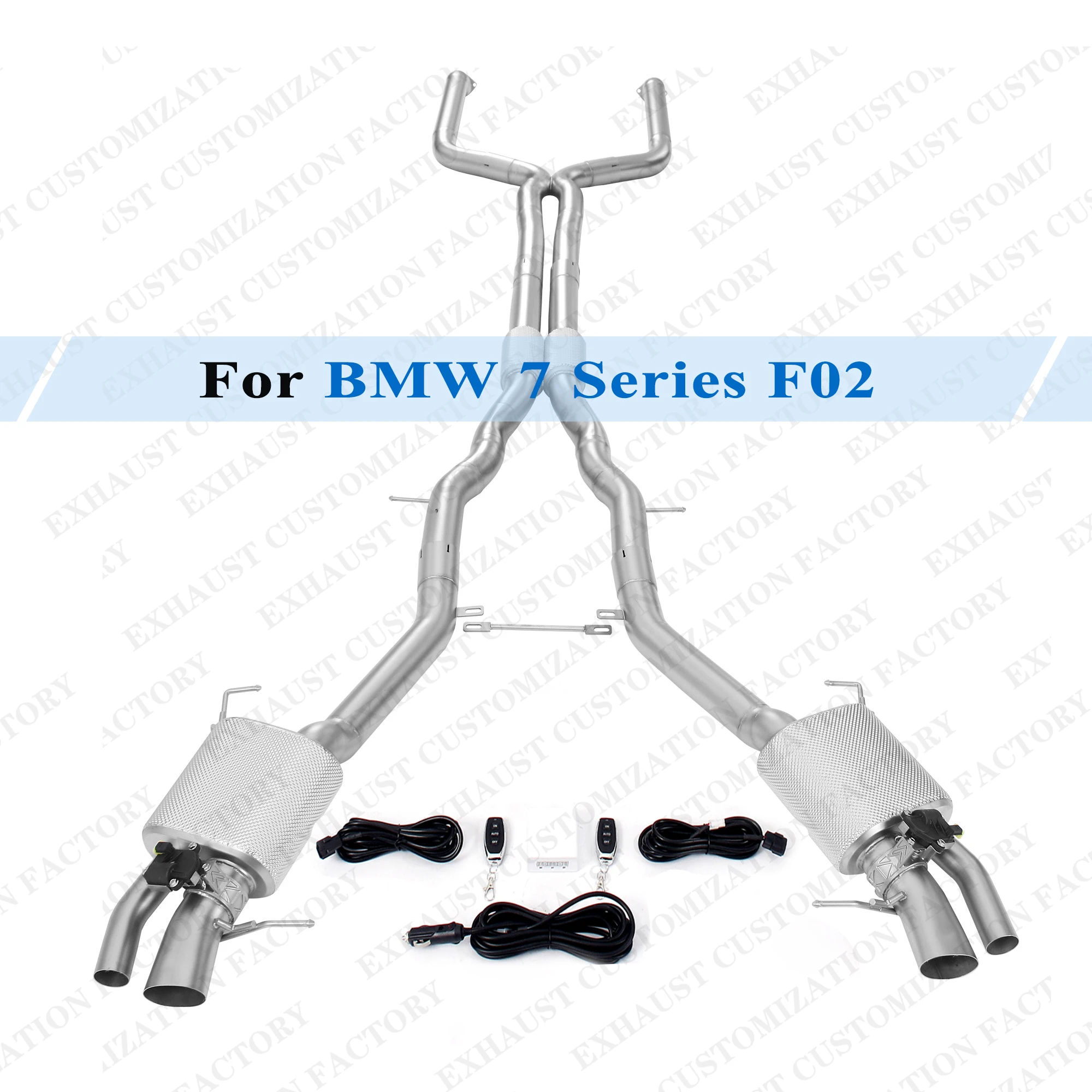 

Для BMW 7 серии F02 750Li 760Li выхлопные системы Valvetronic Catback глушитель с дистанционным управлением теплозащитный экран