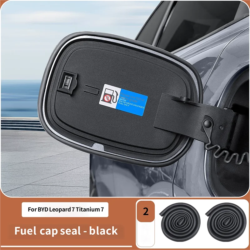For BYD Leopard 7 Titanium 7 2025 2026 Charging Port Dust Cover Fuel Tank Cap Sealing Strip Waterproof Rubber Seal Ring