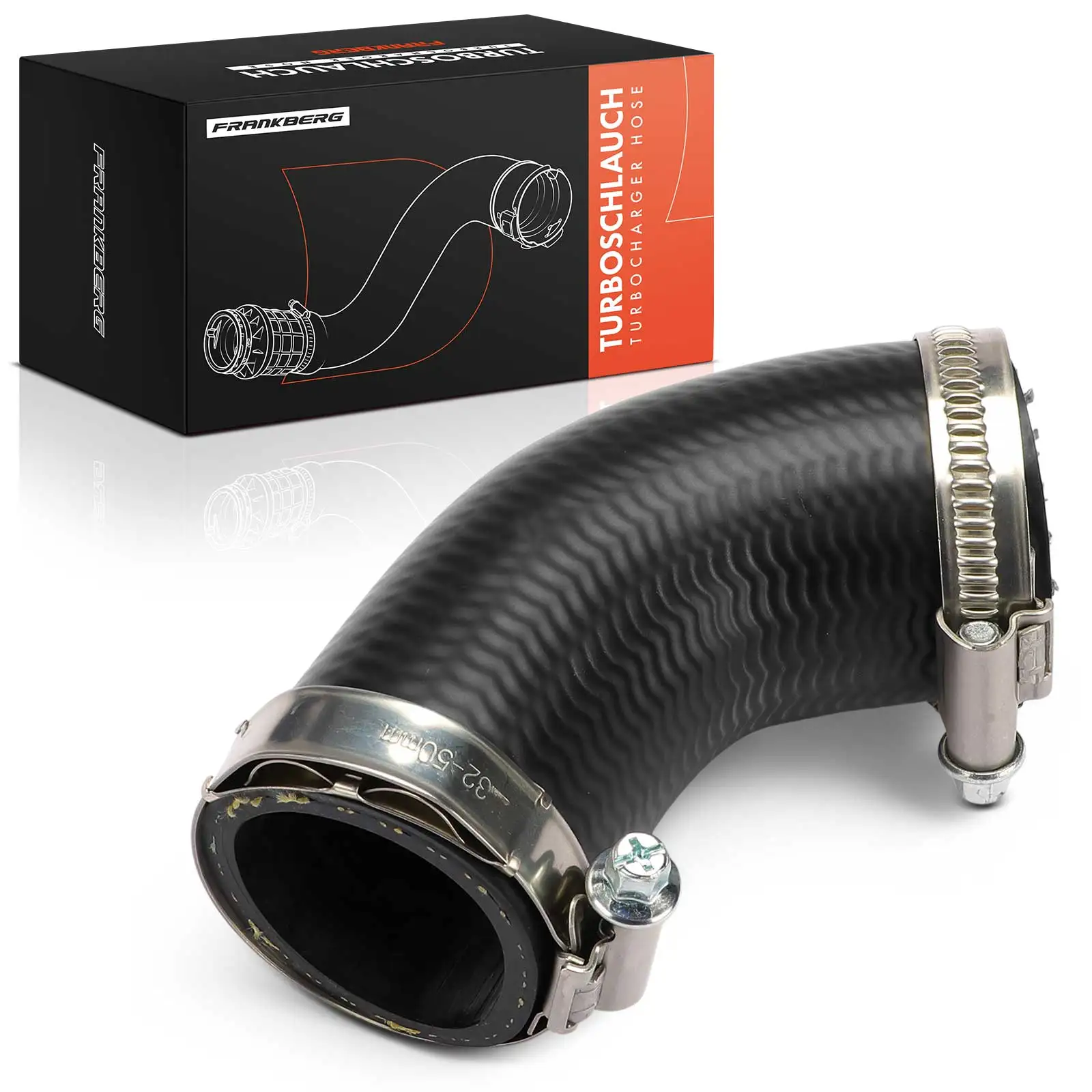 Frankberg 1x Tuyau d'admission d'air turbo pour Toyota Yaris Verso Van 1.4 D 2000-2005 1734233010