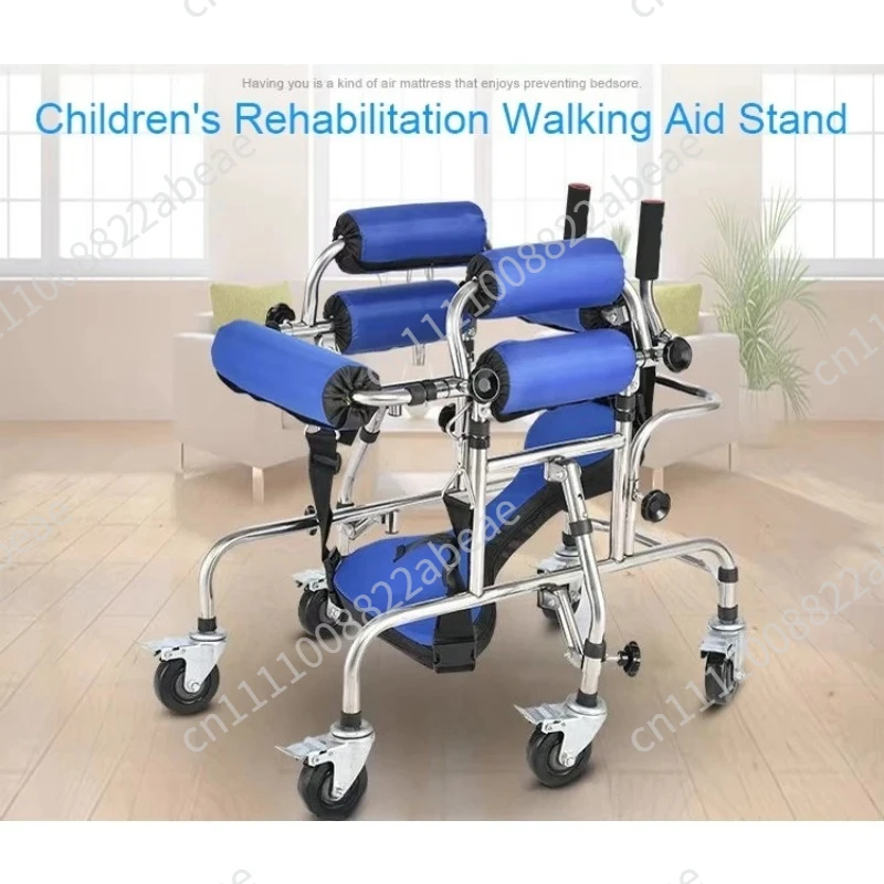 For Hemiplegic Children's Walker Rehabilitation Equipment Multi Functional Child Walking Aid for Disabled