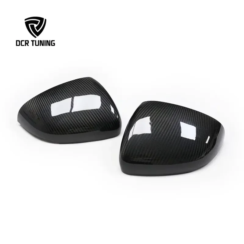 Dry Carbon Fiber Front Mirror Cover Stick on for Mercedes-Benz A Class W177 CLA W118 SL W232 GT C191