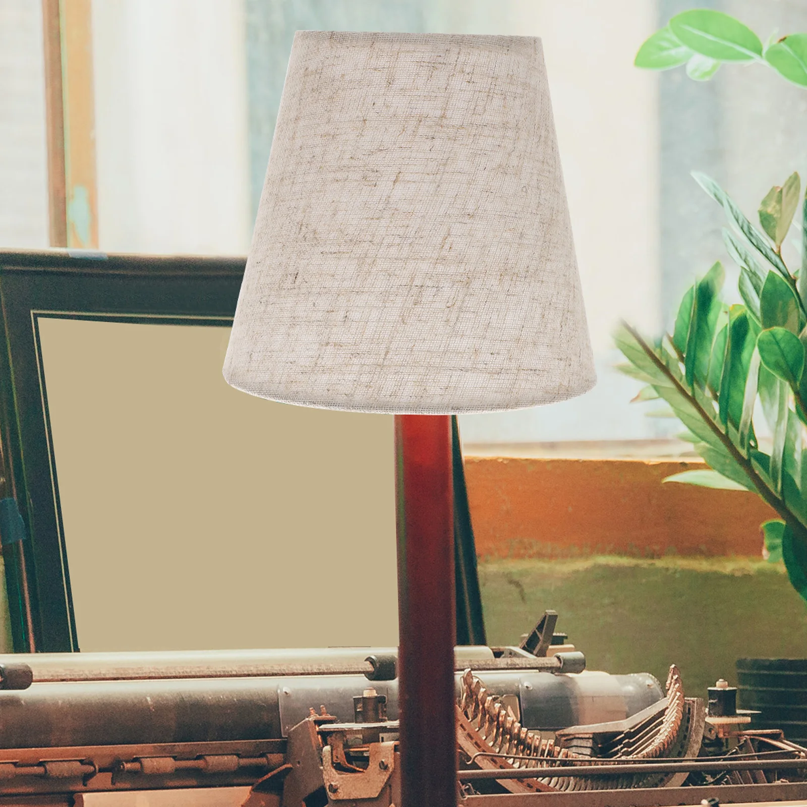

Fabric Lampshade Floor Desk Bedside Light Cover Chinoiserie Burlap Soften Shades for Bedroom Living Room Household Decor Modern