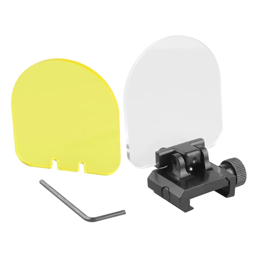 Tactically Foldable 20mm Goggles Protector Rifle Sight Scope Protector Lens Paintball Hunting Airgun Eye Protection Accessory image 2