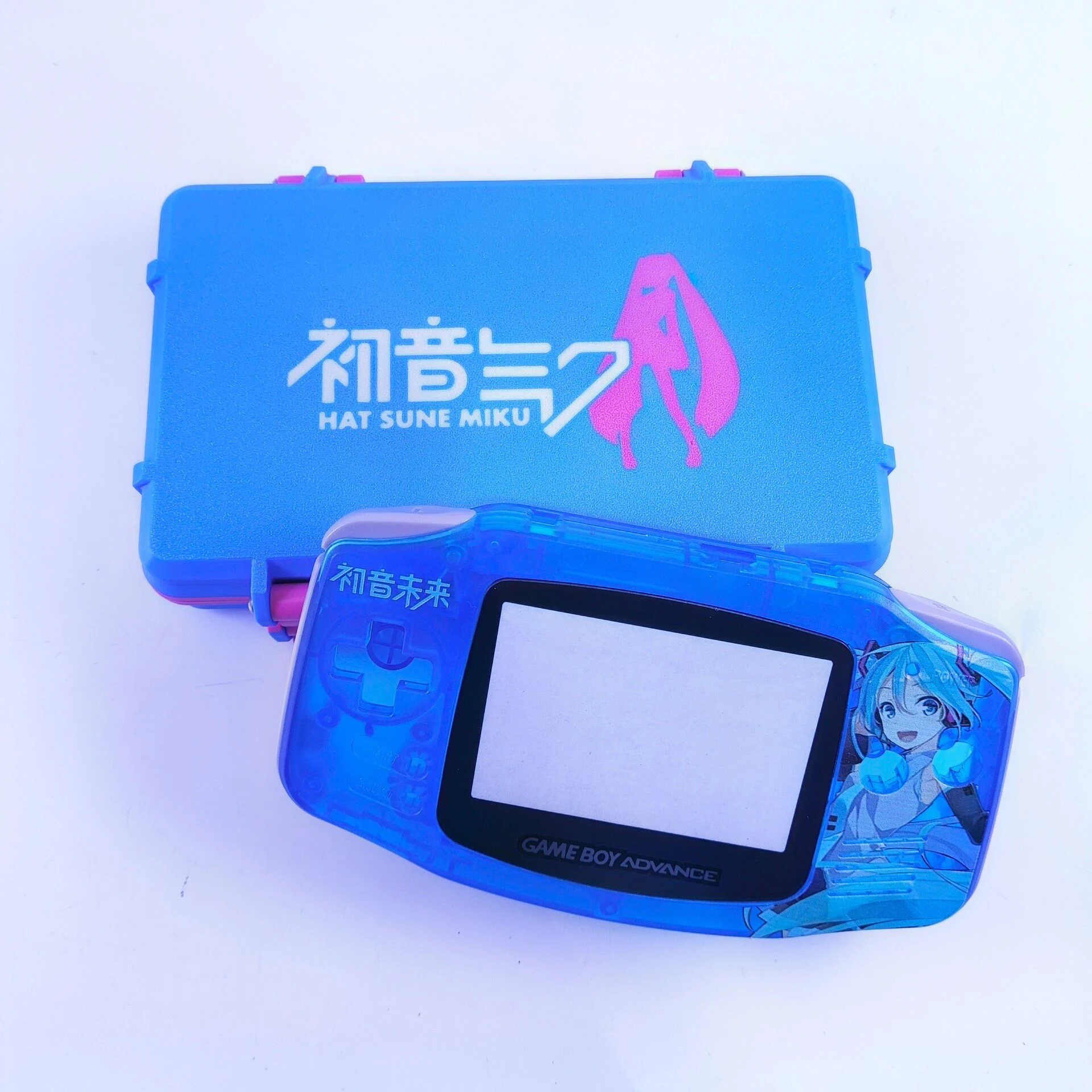 

Packaging GBA game console shell Hatsune Miku limited edition