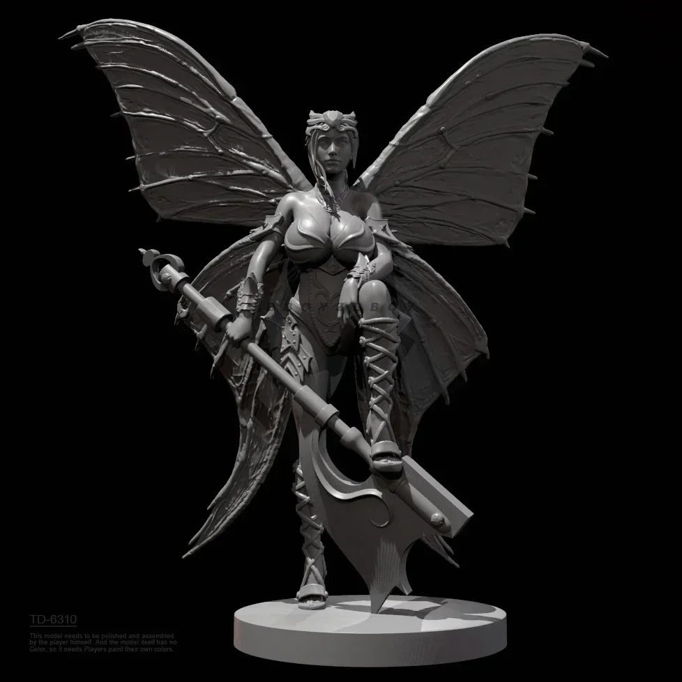 50mm 75mm Resin model kits figure beauty colorless and self-assembled （3D Printing ） TD-6310/3D