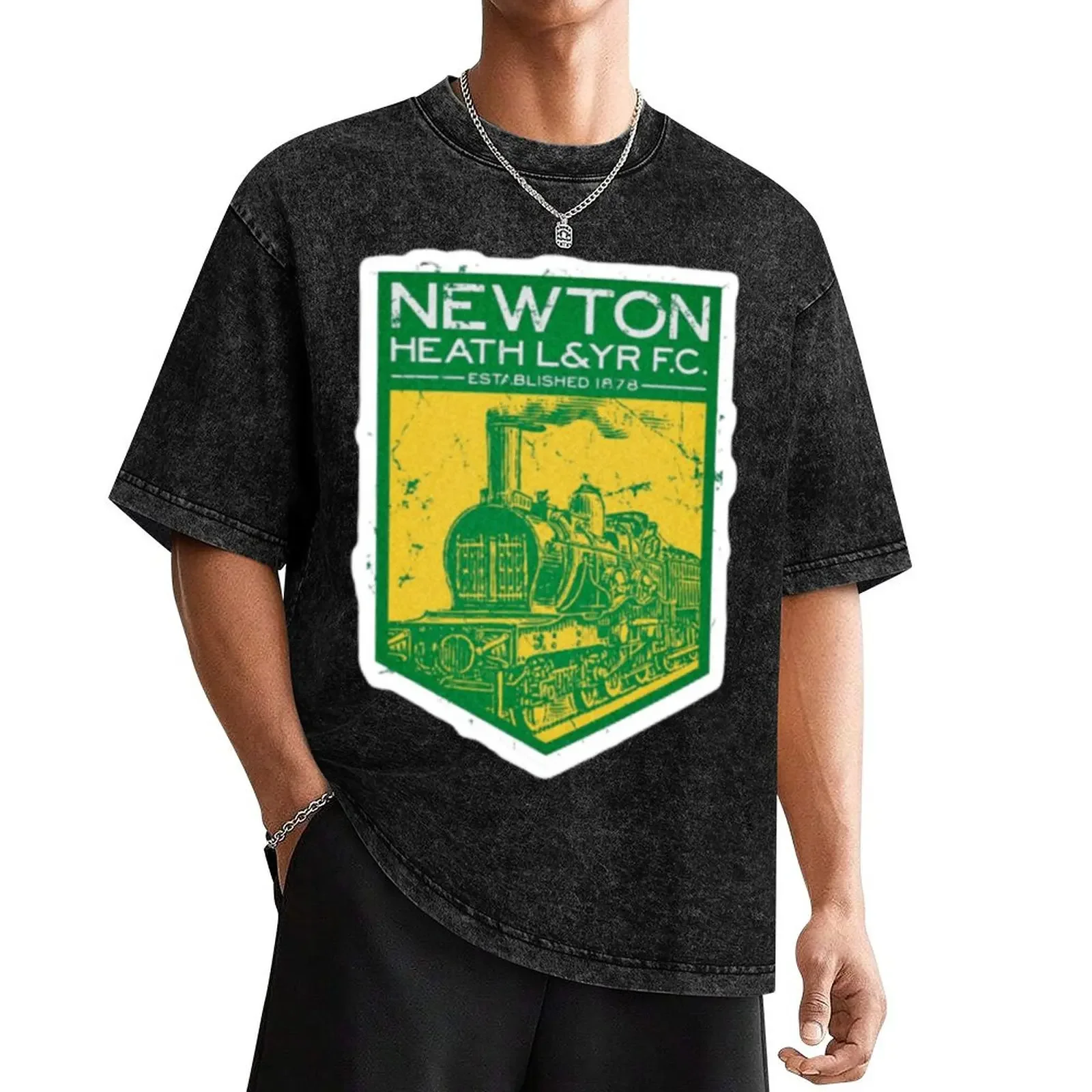 Newton Heath T-Shirt graphic t shirts anime vintage sports fans men clothes