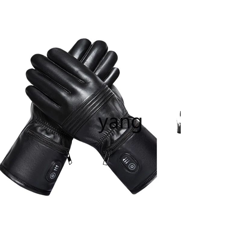 

LMM double-sided heating gloves for men and women, intelligent heating, charging and warm riding in winter
