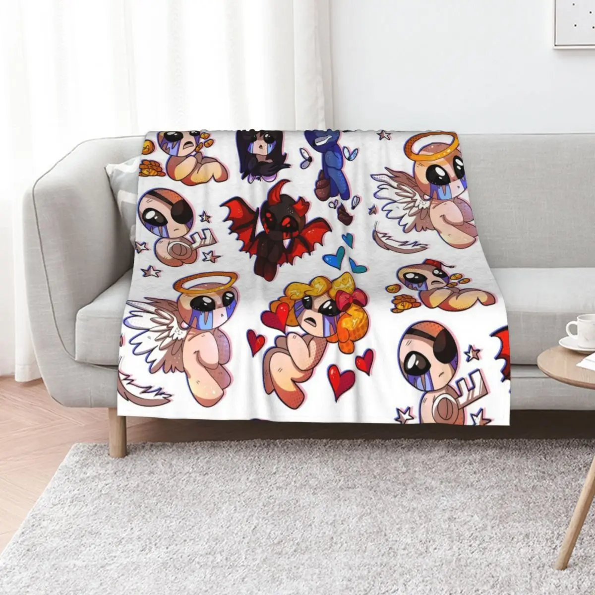TBOI Throw Blanket Cozy Throw Blanket for Bed Sofa Chair