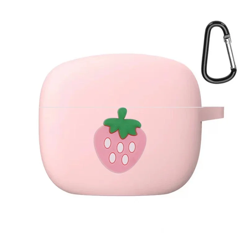 สำหรับ JBL Tune 215การ์ตูนแมว/สุนัขตลกซิลิโคนไร้สาย Bluetooth หูฟังน่ารักสำหรับ Jbl215 Anti-ฤดูใบไม้ร่วงป้องกันกรณี