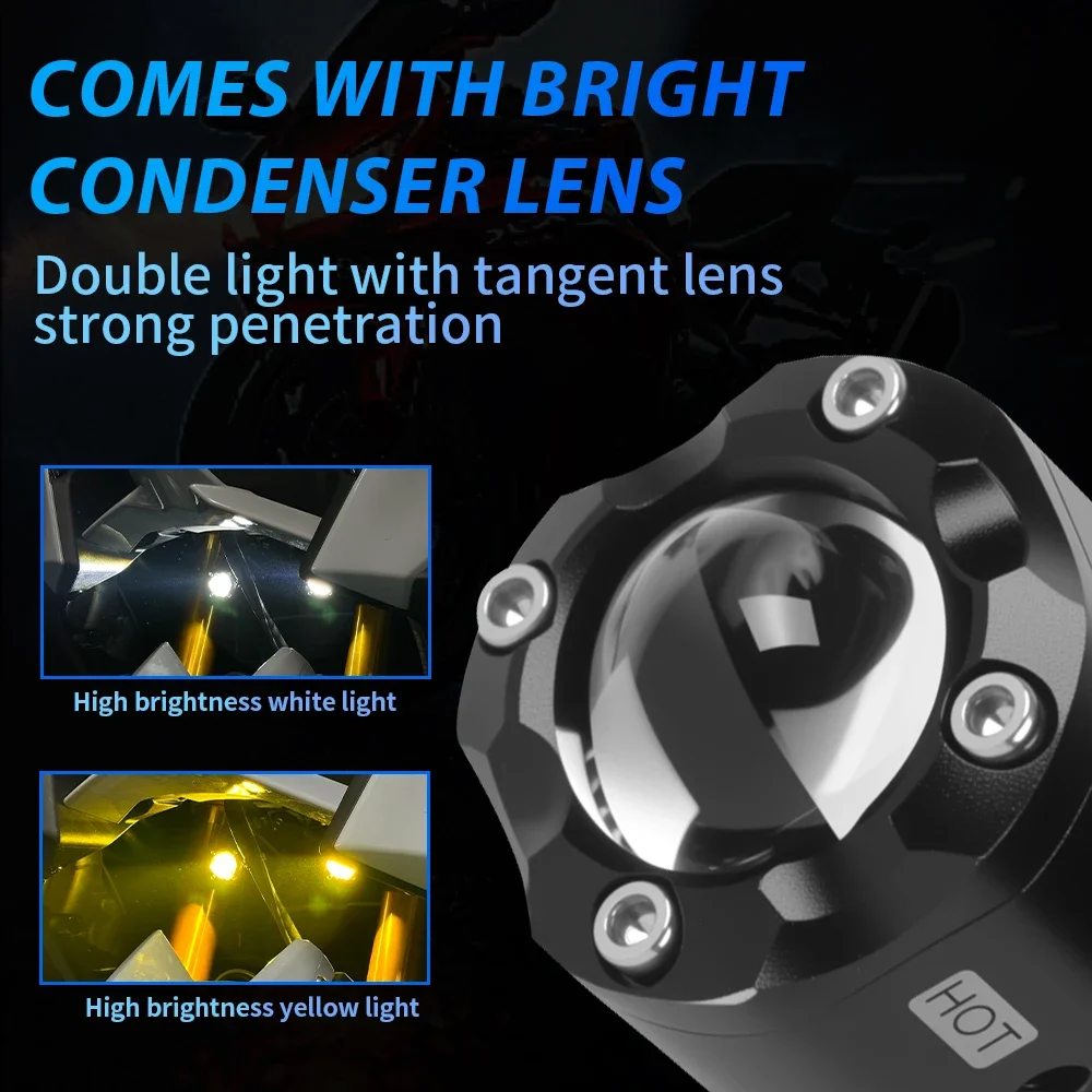 2025 2026 XTZ700 XTZ07 T7 LED عالية منخفضة شعاع الأضواء المصباح لياماها Tenere 700 2019-2024 الضباب ضوء النهار تشغيل أضواء #2