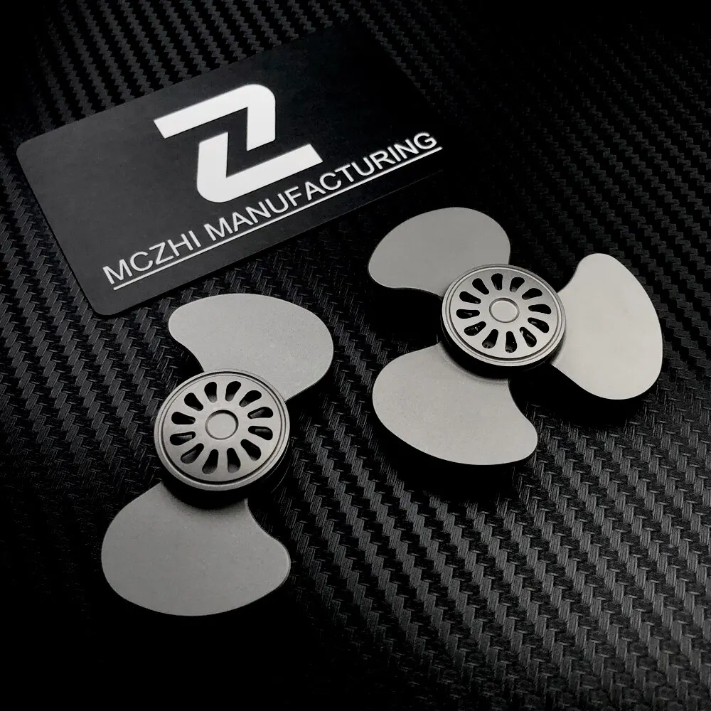 

MCZHI Car Bracket Windward Rotation Magic Fan Propeller EDC Decompression Mechanical Fidget Spinner