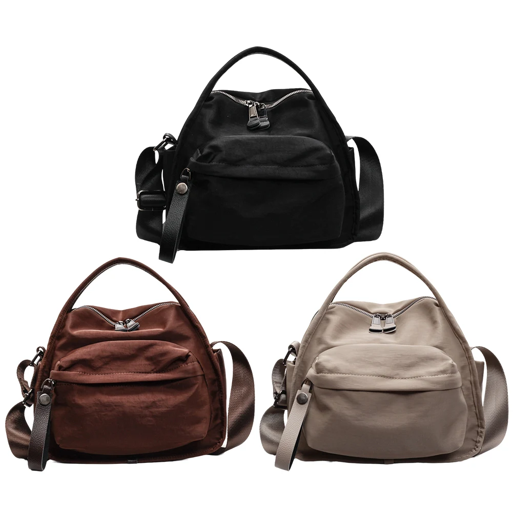 

Women Simple Shoulder Bag Large Capacity Casual Crossbody Bag Solid Color Versatile Shoulder Bag Travel Shopping Work Date Bag