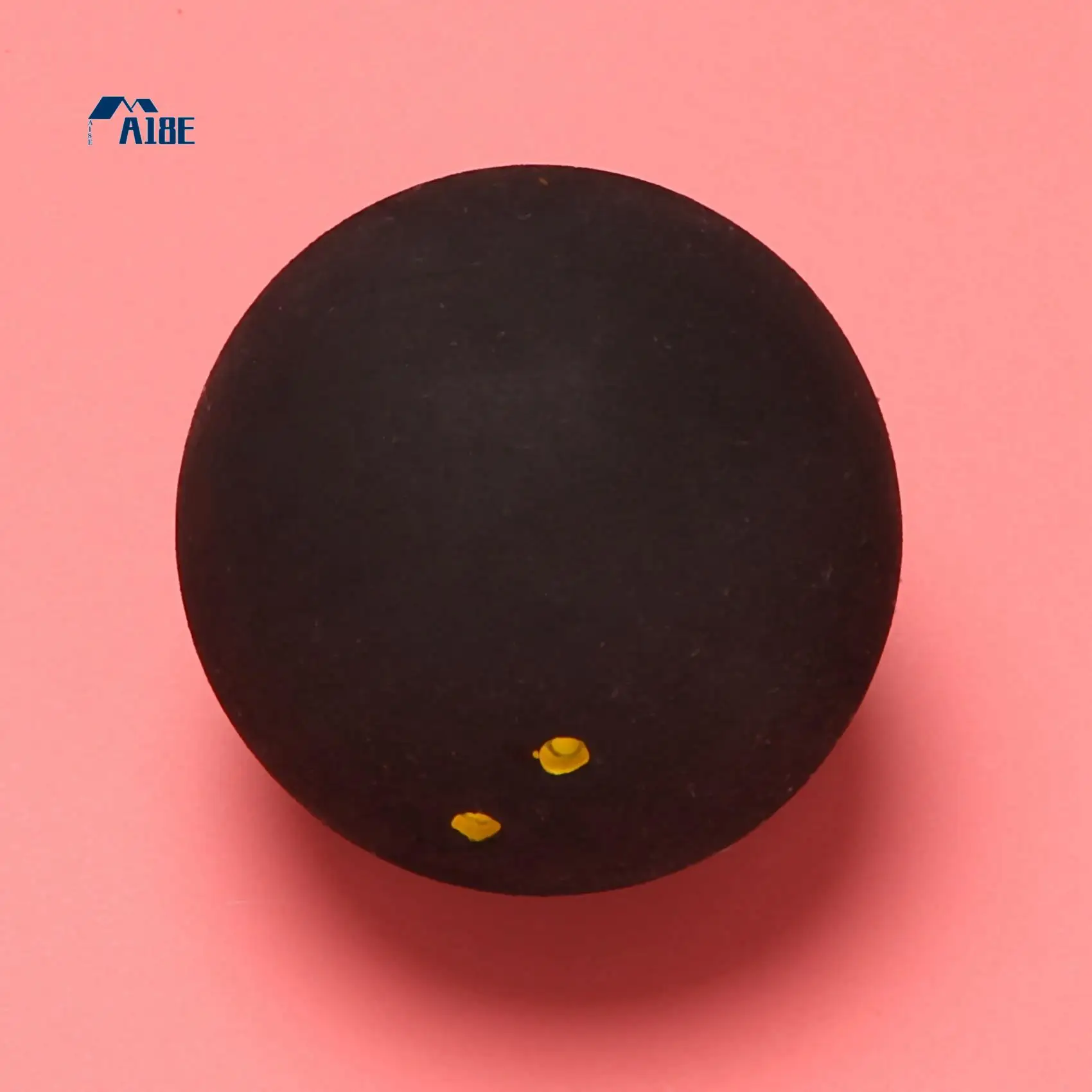 كرة A18E-Squash بنقطتين صفراء، كرات مطاطية رياضية منخفضة السرعة، مسابقة اللاعب الاحترافي، الاسكواش (4 قطع)