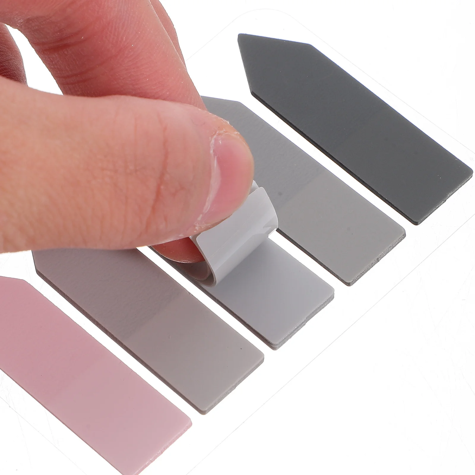 

10Sets Arrow Label Transparent Colored Sticky Tabs Practical Reading Strips Page Marker Notes Supplies Sticky Tabs