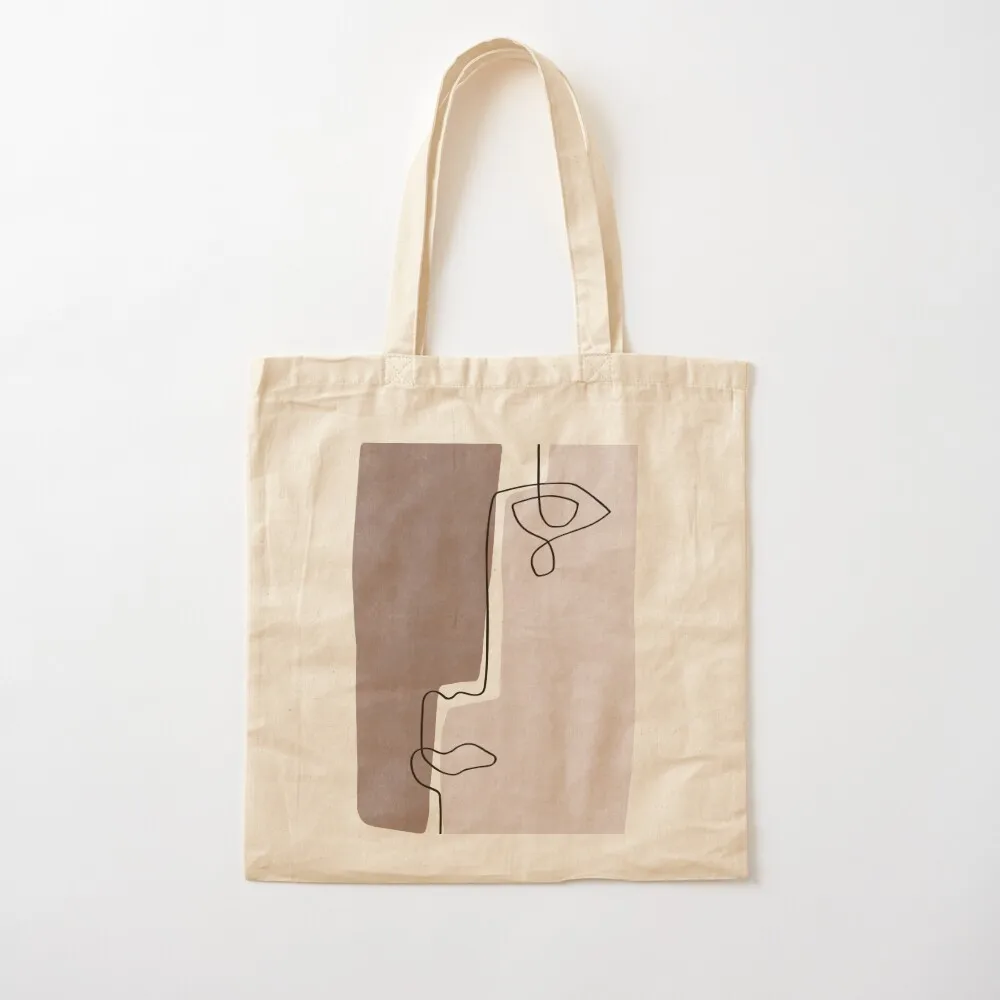 

Abstract Tear - Line Art Tote Bag tote bag Women's shopper hand bag Canvas Tote