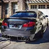 BMW 5シリーズ M5 F10 F18 カーボンファイバー リアバンパー ディフューザー リアスプリッター スポイラー バックリップ ボディキット 4