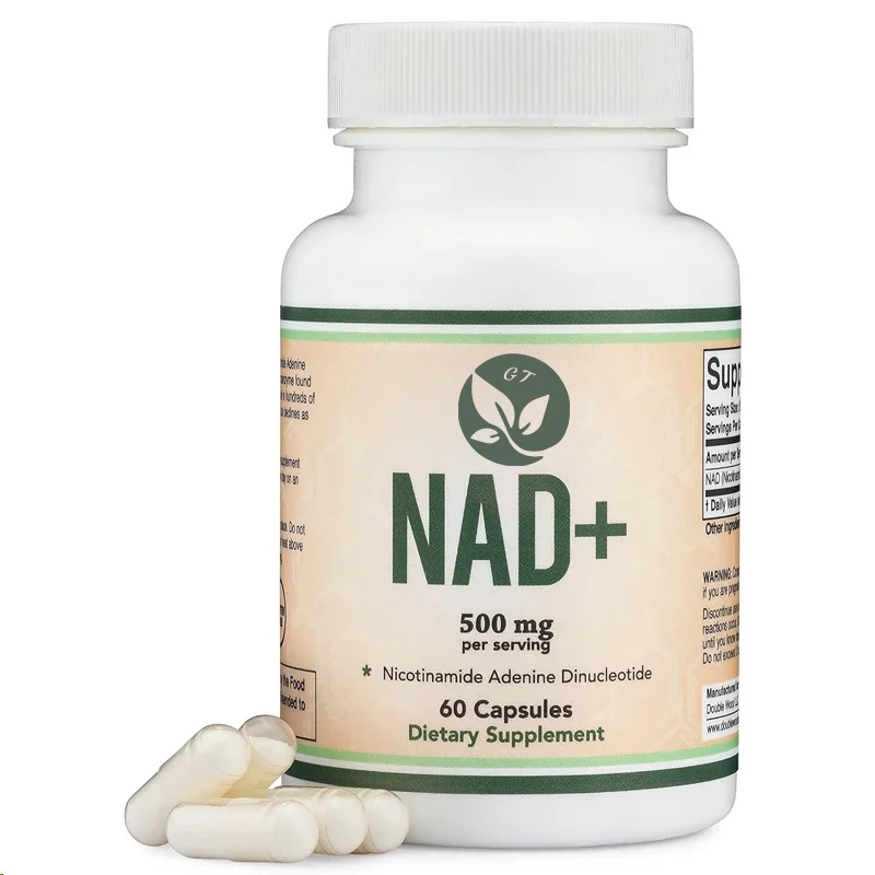 Nad Supplement Vegetarische capsules (per portie, 95% puur Nad+, 30-daagse levering) vergelijkbaar met Nicotinamide Nucleoside