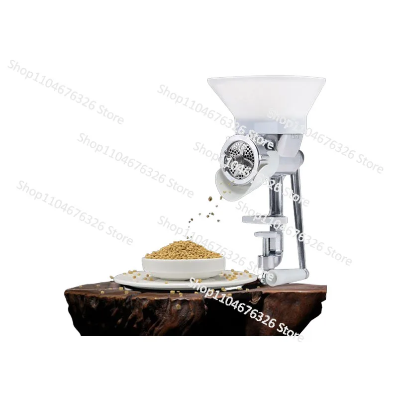 

Upgraded Household Bird Feed Extruder Processing Tool Poultry Rabbit Fish Bird Cat Dog Parrot Manual Feed Pellet Making Machine