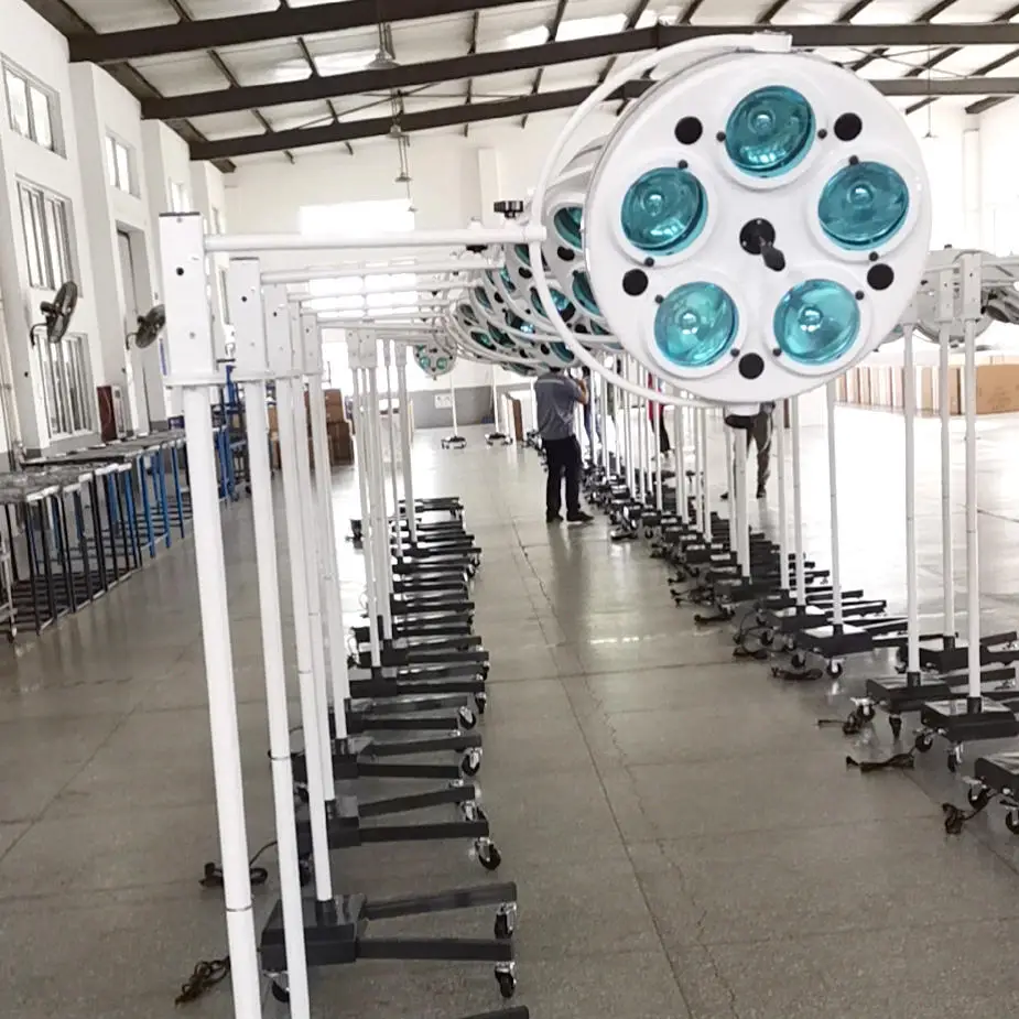 Veterinary  Lights, Hospital Vertical Mobile Operating Room Lights, Veterinary Portable LED Lights