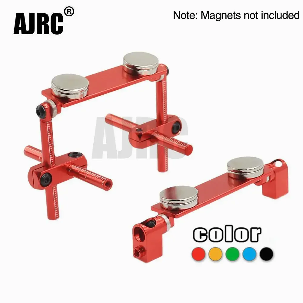 1 Set Alloy Magnetic Stealth Body Post Mount for 1:10 RC Drift Car HSP D90 Sakura Himoto Redcat Exceed Racing