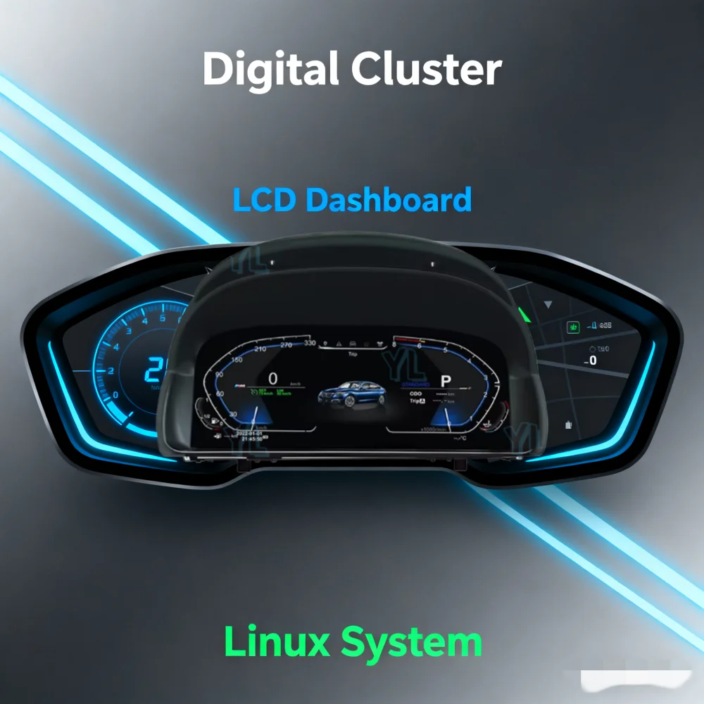 

NEW Original Car Digital Cluster Instrument LCD Speedmeters Dashboard player For X1 X2 F48 F49 F39 E84 E87 2006-2015 2016-2022