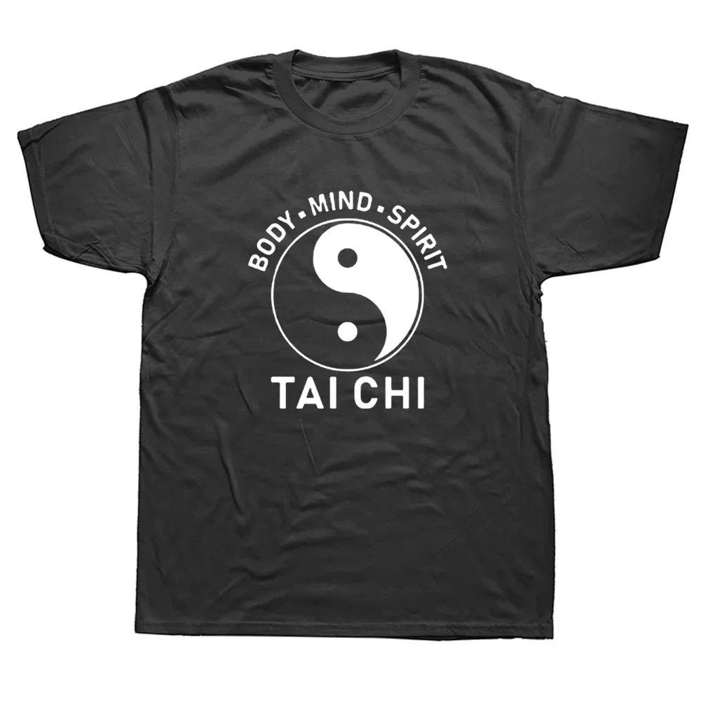 Funny Tai Chi Trainer Gift T Shirts Graphic Cotton Streetwear Short Sleeve O-Neck Harajuku  T-shirt Mens Clothing