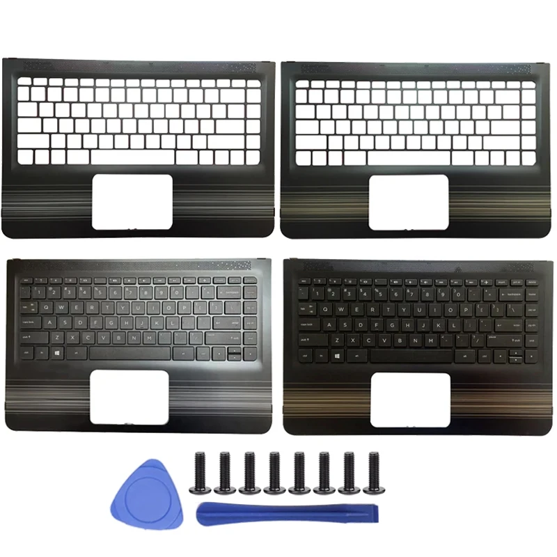 

NEW Laptop For HP Pavilion X360 13-U 13-U013TU 13-U015TU 13-U018TU 856038-001 856037-001 Palmrest Upper Case US Keyboard